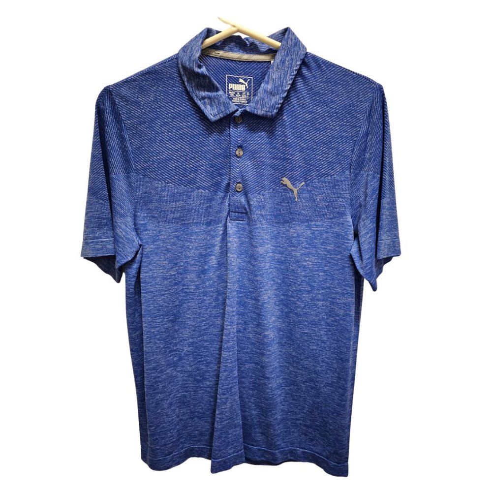 Men's Blue Puma Polo